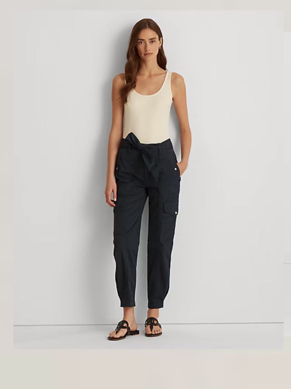 NWT Ralph Lauren Micro-Sanded Twill Cargo Pant sz8